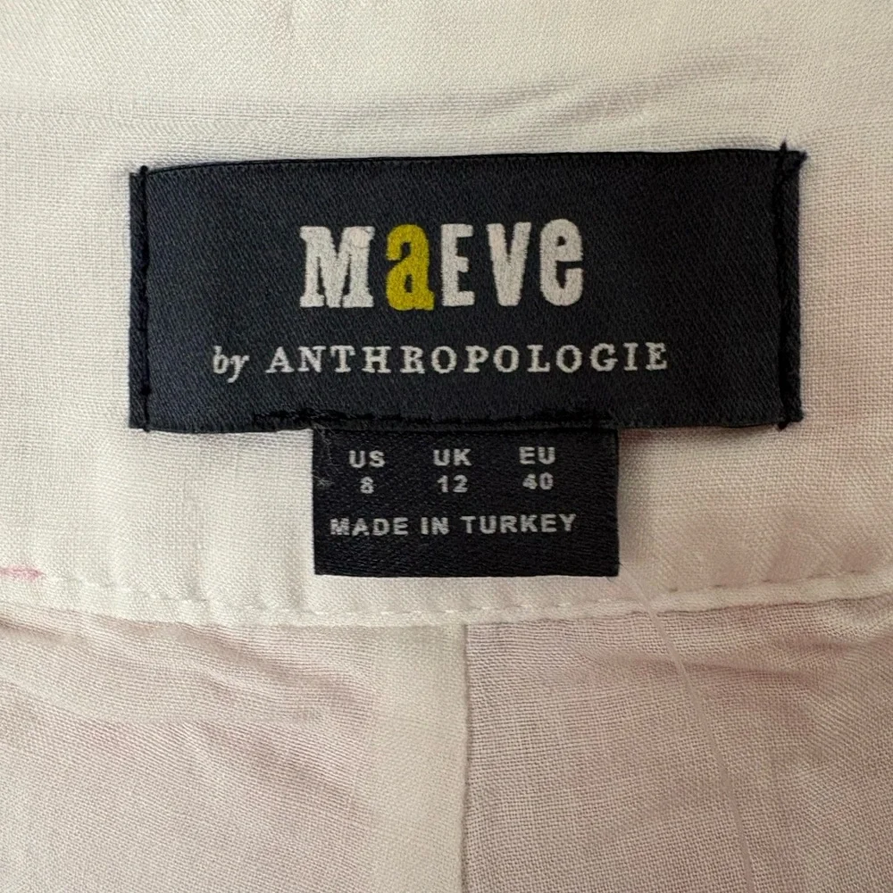 Anthropologie Pink Tweed High-Rise Shorts - Picture 3 of 5
